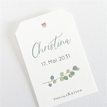 Geschenkanhänger Taufe graziös - vue 3