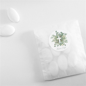 Aufkleber Taufe graziös - vue 4