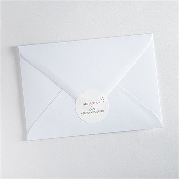 Sticker Geburt blanco - rund*4cm (n360854) - vue 3