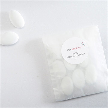 Sticker Geburt blanco - rund*4cm (n360854) - vue 4