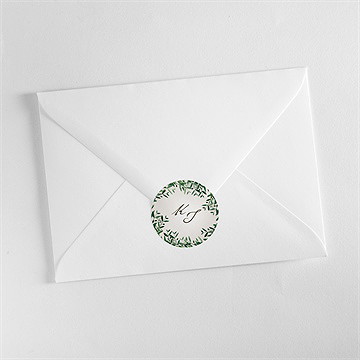 Aufkleber Hochzeit Frühlingskranz - Vue 3