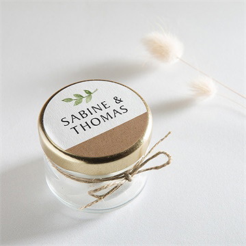 Aufkleber Hochzeit power of love - Vue 2