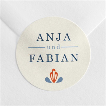 Aufkleber Hochzeit so vintage