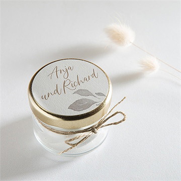 Aufkleber Hochzeit elegante skizze - Vue 2