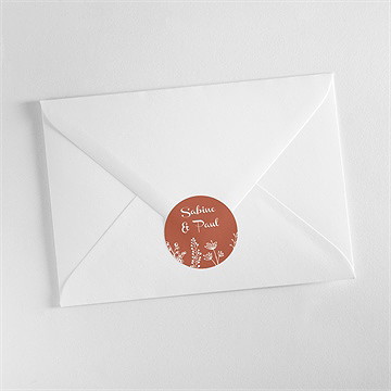 Aufkleber Hochzeit herbstblüten - Vue 3