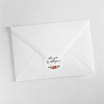 Aufkleber Hochzeit herbstliche harmonie - Vue 3