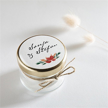 Aufkleber Hochzeit herbstliche harmonie - Vue 2