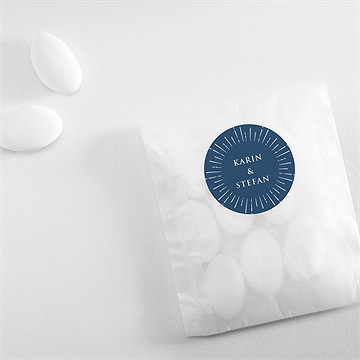 Aufkleber Hochzeit himmelskörper - Vue 4