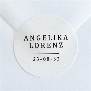 Aufkleber Hochzeit Vor dem objektiv - magnet