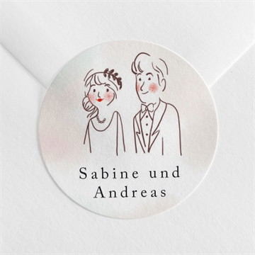 Aufkleber Hochzeit party time