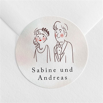 Aufkleber Hochzeit party time