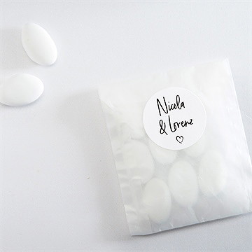 Aufkleber Hochzeit wir - Vue 4