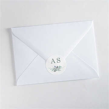 Aufkleber Hochzeit initialen - Vue 3