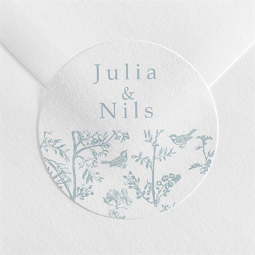 Aufkleber Hochzeit exklusive freude