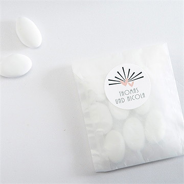 Aufkleber Hochzeit wir zwei - Vue 4