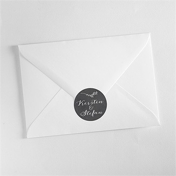 Aufkleber Hochzeit retro ausgefallen - vue 3