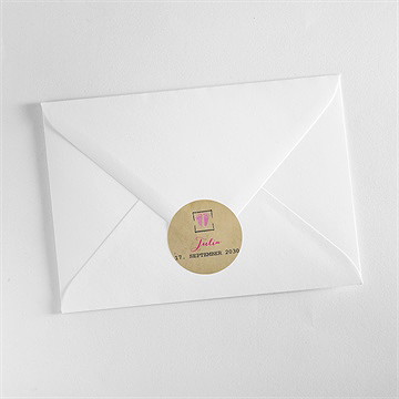 Sticker Geburt telegramm mädchen - Vue 3