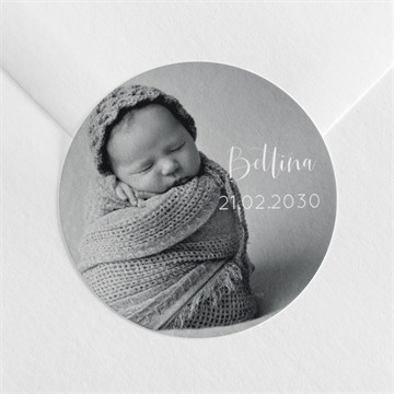 Sticker Geburt magnetkarte