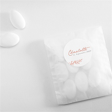 Sticker Geburt verkupferte blätter - Vue 4