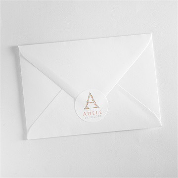 Sticker Geburt schöne initiale - Vue 3