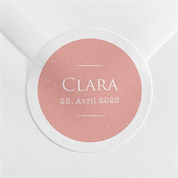 Sticker Geburt häschen mit luftballon