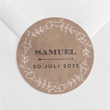 Sticker Geburt kraft & co