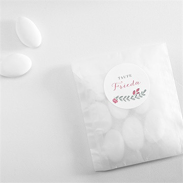 Aufkleber Taufe rosenkranz - Vue 4