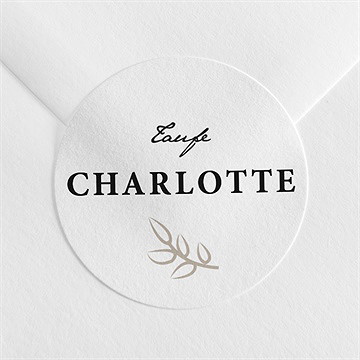 Aufkleber Taufe miniatur fotos