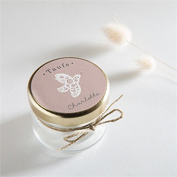 Aufkleber Taufe friedenstaube - Vue 2