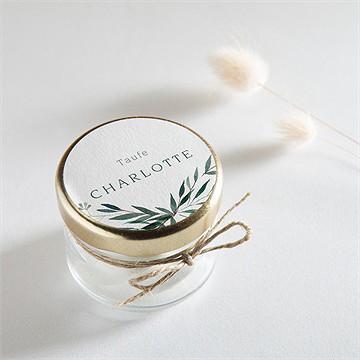 Aufkleber Taufe pflanzenschmuck - Vue 2