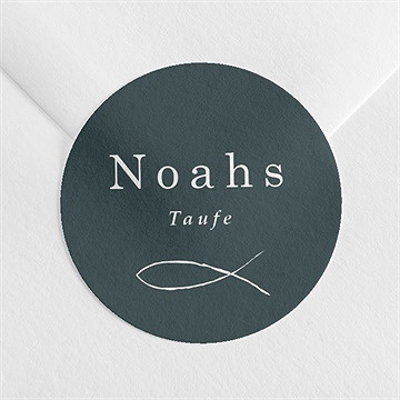 Aufkleber Taufe fisch