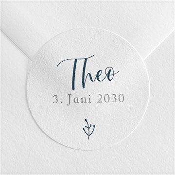 Sticker Geburt foto-collage