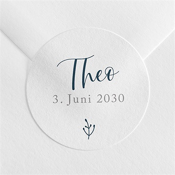 Sticker Geburt foto-collage