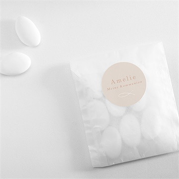 Aufkleber Kommunion Goldener Fisch - Vue 4