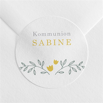 Aufkleber Kommunion Profil
