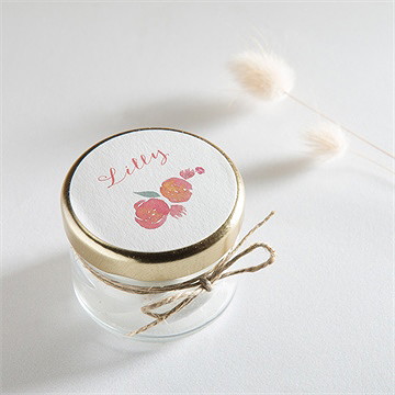 Aufkleber Kommunion Aquarellkranz - Vue 2