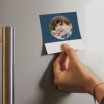 Dankeskarte Kommunion sternenhimmel - magnet - Vue 2