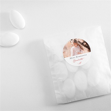 Aufkleber Kommunion Kupferblätterranke - Vue 4