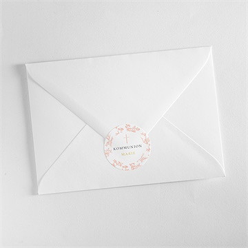 Aufkleber Kommunion Pflanzendrucke - Vue 3