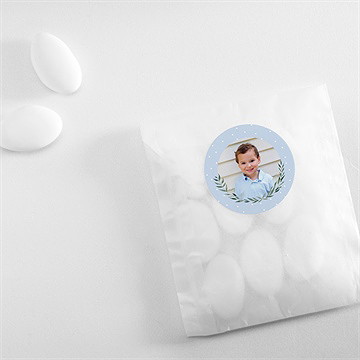 Aufkleber Kommunion Zartes Blau - Vue 4