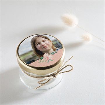 Aufkleber Kommunion Zartes Rosa - Vue 2