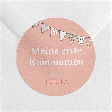 Aufkleber Kommunion Meine Erste Kommunion