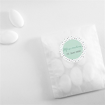 Aufkleber Kommunion Festlich Schick - Vue 4