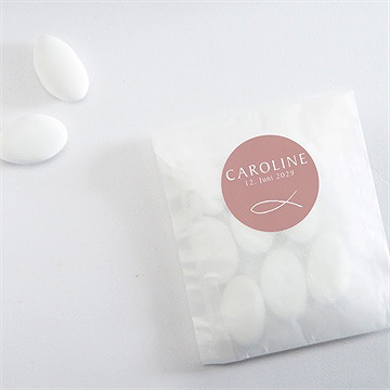 Aufkleber Kommunion Schöner Iktus - Vue 4