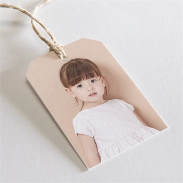 Geschenkanhänger Kommunion goldener fisch