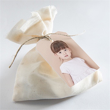 Geschenkanhänger Kommunion Goldener Fisch - Vue 2