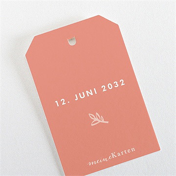 Geschenkanhänger Kommunion Taube - Vue 3