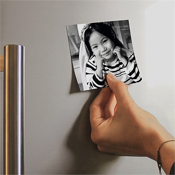 Dankeskarte Kommunion zarte malerei - magnet - Vue 2