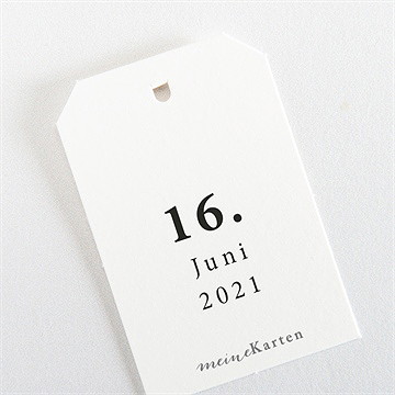 Geschenkanhänger Kommunion Schöne Einfachheit - Vue 3