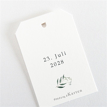 Geschenkanhänger Kommunion Zartes Blau - Vue 3